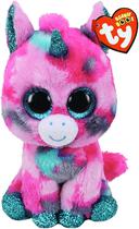 TY Peluches Beanie Boos Gumball Unicornio Rosaaguam Regular Tela Poliester 3 Anos+ Multicolor