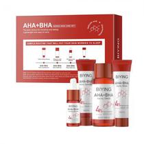 Kit de Cuidados Da Pele Mooyam Biying Aha+Bha 4PCS