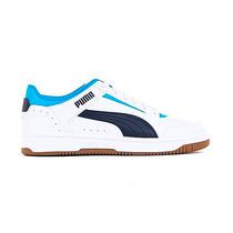 Tenis Puma Rebound Joy Low Trainers Masculino Branco / Azul 380747-07