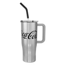 Copo Termico Nonoo Coca-Cola NS1200B1 - 1200ML - com Canudo - Prata