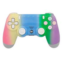 Controle PS4 Playgame Dualshock Light Rainbow