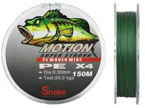 Linha Multifilamento Snake Motion 4X 0.30MM 20KGS 150M