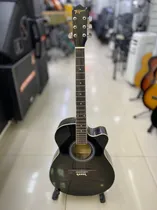 Violao Tagima Aco. EB-13 Black/Burst