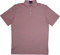 Outlet Camiseta Polo Stitch 3474 Masculina - Rosa/Branco