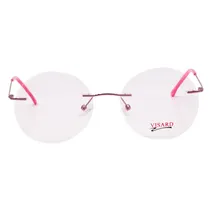Armação para Óculos de Grau RX Visard Mod.7030 51-18-140 Col.02 - Rosa