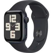 Apple Watch Se 2 40MM MXE73LL/A GPS s/M - Caixa de Alumínio Mindnight/ Sport Band