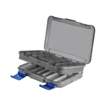 Caja de Pesca Marine Box Double Layer MDL355 33 DivisióN Negro