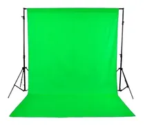 Fundo de Tecido Infinito para Estudio Fotografico 3X6M Verde-Azul-Preto