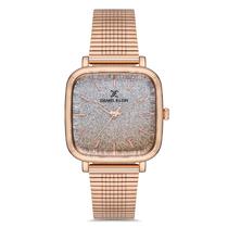 Relogio Analogico Feminino Daniel Klein DK.1.12761-3 Premium Ladies / Pulseira de Malha - Rose Gold