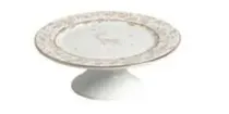 Scalla Vajilla Plato de Pastel Petit Blanco