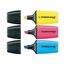 Marcador Stabilo Boss Mini 07/3-12 3 Unidades