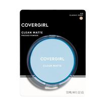 Covergirl Polvo Maquillaje Clean Matte Pressed Powder La Piel Se Siente Suave, No Se Ve Acartonada Y Los