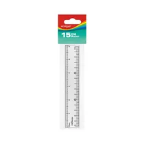 Regla Keyroad Ruler KR972910 15 CM Transparente