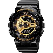 Hummer Reloj Goma Negro WH2-224045 Multifuncion