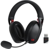 Fone de Ouvido Gamer Redragon Ire Pro H848 Sem Fio - Preto