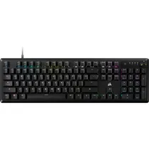 Teclado Gamer Mecânico Corsair K70 Core RGB USB-A Switch Red - Preto