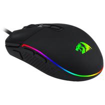 Mouse Gaming Redragon Invader M719-RGB/10000DPI Ajustavel/8 Botoes - Preto