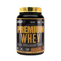 Proteina Whey Landerfit Premium Chocolate 2LB 907G