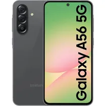 Smartphone Samsung Galaxy A56 A566E 5G DS 8/ 256GB 6.7" 12MP/ 5+12+50MP - Awesome Graphite (Gar. PY/ Uy/ Arg)