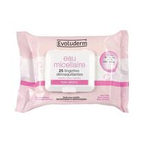 Toallitas Desmaquillantes Evoluderm Eau Micellaire 25 Piezas