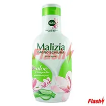 Sabonete Liquido Malizia Bath Foam Bio Aloe Magnolia 1L