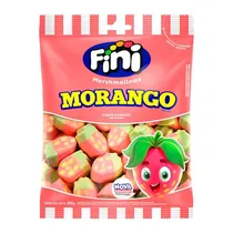 Marshmallow Fini Morango 80G