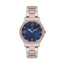 Relogio Analogico Feminino Daniel Klein Premium DK.1.12526-6 - Prata/Rosa Ouro