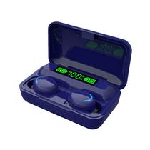 Fone de Ouvido Sem Fio True Wireless Earbuds BTH-F9-5 com Bluetooth 5.1 - Azul Marino