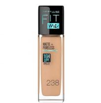 Maybelline Base Liquida Fit Me Matte+Poreless 238 s/C