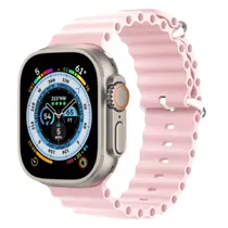 Relogio Smartwatch T800 Ultra 3 49MM / com Bluetooth - Rosa