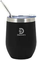 Cuia Térmica para Mate Discovery 13677F Con Bomba 350ML - Preto