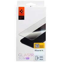 Pelicula para iPhone 15/16 Spigen Glastr Slim HD AGL06910