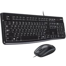 Kit Logitech MK120 920-004428 Teclado + Mouse USB Espanhol - Preto