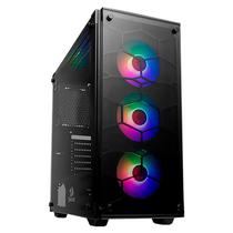 Gabinete Redragon Wheeljack GC-606BK-3RGB Preto