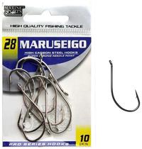 Anzol Marine Sports Maruseigo Nickel 28 com 10 PCS