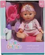 Boneca Drink And Wet Little Dolphie - LD05-V