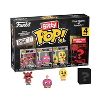 Muñeco Funko Bitty Pop Five Nights At Freddy's Foxy Cupcake Chica 4 Piezas