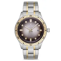 Relogio Analógico Masculino Daniel Klein DK.1.12682-6 Premium Gents / Pulseira de Aço Inoxidável - Prata/Dourado