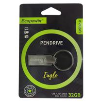 Pen Drive 32GB Ecopower Eagle 2.0 Metal Silver