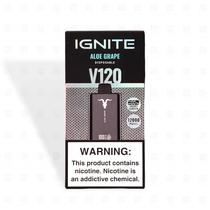 Pod Descartavel Ignite V120 12000 Puffs - Aloe Grape