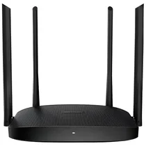 Roteador Hikvision DS-3WR12C Dual Band / 2.4GHZ / 5GHZ / 4 Antenas - Preto