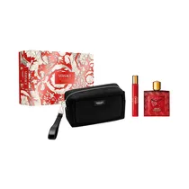Kit Perfume Versace Eros Flame Edp 100ML + 10ML + Neceser - Masculino