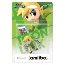 Boneco Amiibo Smash Bros Toon Link N.22