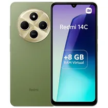 Smartphone Xiaomi Redmi 14C Lte DS 4/128GB 6.88" 50+2+2/8MP A14 18W - Green (Deslacrado)