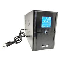 Nobreak UPS SVC V-2000-LCD-Eu 2000VA 1200W USB 220V