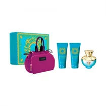 Kit Perfume Versace Dylan Turquoise Feminino 3PCS