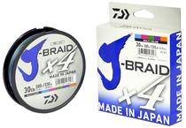 Linha Multifilamento Daiwa J-Braid X4 0.25MM 30LB 300M