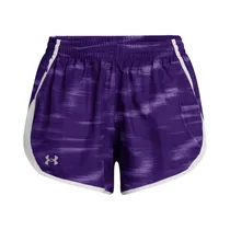 Short Under Armour 1382439-500 FLY BY 3" Printed Femenino