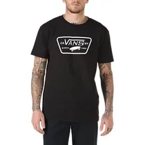 Remera Vans Full Patch Negro//Blanco Masc M-C Cod:VN000QN8Y28