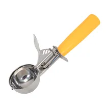 Colher de Sorvete com Gatilho - Cabo Amarelo